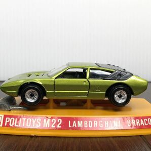 POLITOYS M22 LAMBORGHINI URRACO ポリトイズ ランボルギーニ ウラッコ ポリトーイ 1/43 イタリア製 ミニカーの画像2