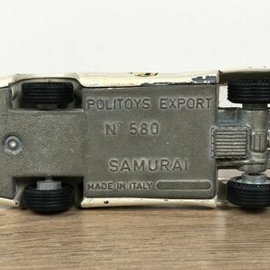 POLITOYS EXPORT 580 SAMURAI 1/43 ミニカー ポリトーイ イタリア製 の画像9