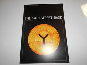パンフレット プログラム (チラシ チケット半券)テープ The 24th Street Band 24丁目バンド 1979年昭和54 アメリカ バンド