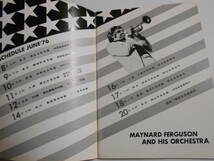 パンフレット プログラム (チラシ)テープ ウォルター メイナード ファーガソン Maynard Ferguson カナダ ジャズ トランペット 1976年昭和51_画像2