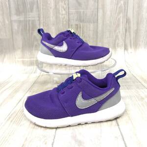 NZH825●NIKE ROSHE ONE TDV キッズ スニーカー●16●紫 ナイキ ローシワン 749425-505