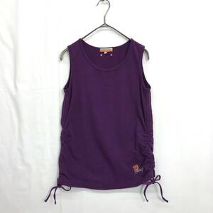 EZ3305*CASTELBAJAC sport no sleeve tank top *1* purple Castelbajac 