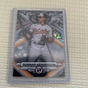 Gunnar Henderson | 2023 Bowman Sterling Refractor Rookie Card /100