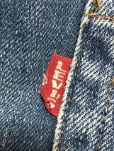 Levi's リーバイス501 デニム バレンシア工場製 ボタン裏555 1994年製 セルビッチ ビッグE W32 初期 復刻 アメリカ製 110周年記念モデル_画像9