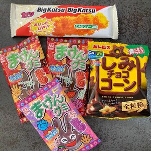 【値下げ不可】お菓子詰め合わせ　セット　まとめ売り　まけんグミ　しみチョココーン　ビッグカツ　bigkatsu