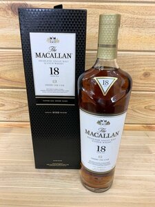 ■【未開栓】The MACALLAN ザ・マッカラン 18年 2022 シェリーオーク ウイスキー 700ml 43% 箱付