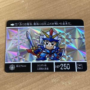 [極美品] SDガンダム外伝 騎士アムロ カードダスクエスト キラ バンダイ CR W19