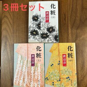 化粧　上巻 中巻下巻【3冊セット】（新潮文庫） 渡辺淳一／著