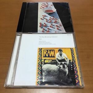 ◆ 【CD ２枚セット】Paul McCartney ポール・マッカートニー 「McCartney 」「Ram 」◆ マッカートニー　ラム　輸入盤　【送料無料】