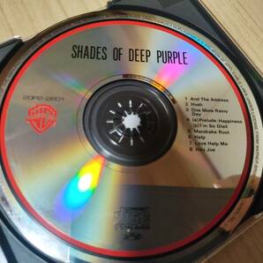 即決 希少CD 国内初版盤  Deep Purple SHADES OF DEEP PURPLE ディープ・パープル ハッシュ の画像3