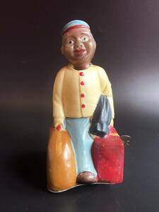 【26】大忙しポーター 　 ◆Tin Toy　ブリキ（中古）／ 1円スタート ／ ゆうパック80サイズ ／金曜日発送