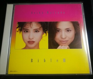 70年代～90年代専門CDショップ　松田聖子　美品　BibleⅢ　2CD　2024 0327出品　匿名迅速発送 曲目画像掲載 送料無料