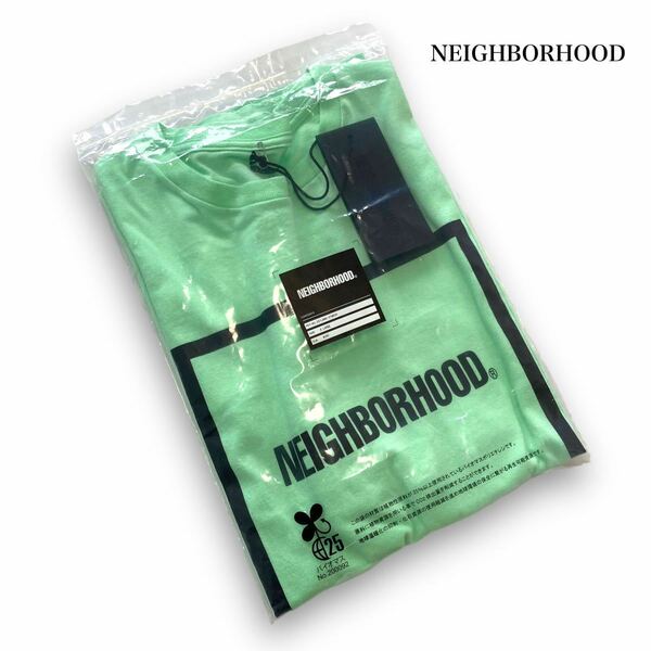 【NEIGHBORHOOD】『231LBNH-STM03S』ネイバーフッド ボックスロゴ プリントTシャツ コットン天竺 インポートボディ 半袖tシャツ (XL)