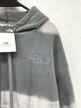 D6781*8　未使用　THE NORTH FACE　ノースフェイス　WHITE LABEL　NM5PN52K　95(M)　フリース　グレー系　フード付き　衣類　洋服_画像2