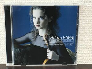 メンデルスゾーン、ショスタコーヴィチ：ヴァイオリン協奏曲／ヒラリー・ハーン【CD】