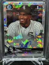 100枚限定！2018 Topps Bowman Chrome LUIS ROBERT 直筆サインカード 直書きauto 1st bowman_画像1