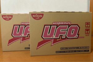 新品未開封品　日清食品　UFO 日清焼そば　2ケースセット