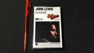 F【ジャズカセットテープ1】『ジョン・ルイス(JOHN LEWIS)/ピアノ』●解説書付●ワーナーパイオニア●アポロン音楽工業●検)JAZZ洋楽国内盤