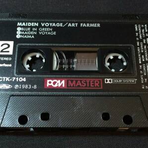 F【ジャズカセットテープ42】『処・女・航・海(Maiden Voyage)/アート・ファーマー』●解説カード付●検)JAZZ洋楽トランペットの画像3