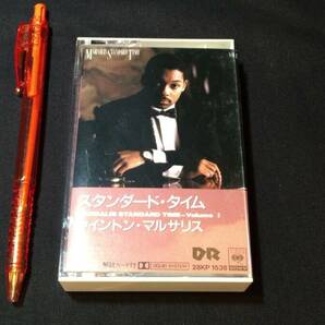 F【ジャズカセットテープ59】『スタンダード・タイム/ウィントン・マルサリス(Wynton Marsalis)』●ソニー●検)JAZZブルーストランペットの画像1