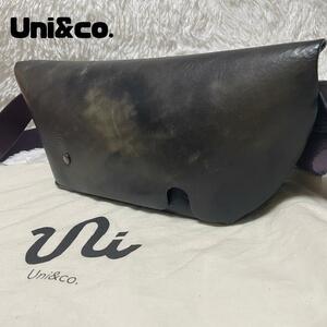 【保存袋付き】Uni & Co メッセンジャーバッグ XS DARK NAVY