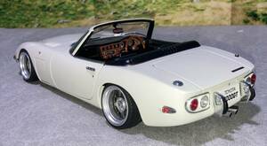 AUTOart 1/18 Toyota2000GT cabriolet 改