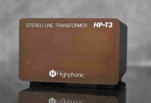 F☆HIGHPHONIC ハイフォニック HP-T3 ライントランス ① ☆現状品☆