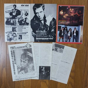 リチャード・ヘル&ザ・ヴォイドイズ Richard Hell & The Voidoids Blank Generation 雑誌レコード広告 読み物 1978年【切り抜き】