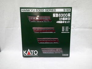 【新品】KATO 10-1825 阪急6300系（小窓あり）4両基本セット