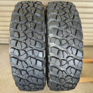 LT225/75R16 110/107Q BF Goodrich Mud-Terrain T/A KM2 BFグッドリッチ マッドテレーン ホワイトレター 2015年製　2本セット