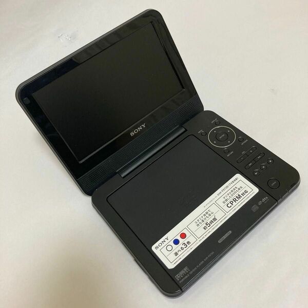 【動作品】SONY ソニー DVP-FX720 ポータブルDVDプレーヤー 中古 リモコン/ACアダプター付 バッテリーパック無し