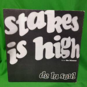 12' レコード De La Soul - Stakes Is High