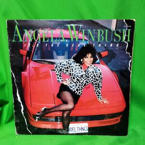 12' レコード Angela Winbush - It's The Real Thing