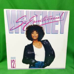 12' レコード Whitney Houston - So Emotional 