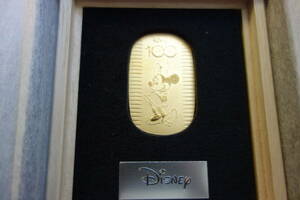 Disney100・ミニーマウス 純金10g 