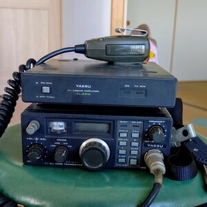 ★ YAESU ヤエス ★トランシーバー 八重洲無線機 FT-290 + リニアアンプ FL-2010 のセット