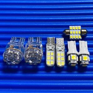 L880K コペン T10 LED ルームランプセット ポジション ナンバー灯 バックランプ 7個セット ホワイト ダイハツ カー用品