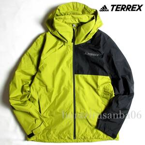  men's O(XL) unused regular price 13,200 jpy Adidas waterproof light weight height ventilation adidaste Rex multi RAIN. RDY 2re year rain jacket HI1626