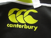 メンズ L◆未使用 カンタベリー ラグビー日本代表モデル ジャパン プラクティス ジャージ 黒 ブラック CANTERBURY JAPAN PRACTICE JERSEY_画像4