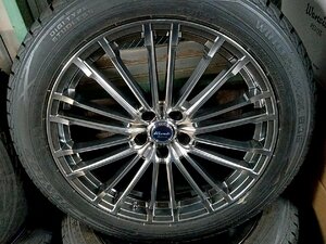 新品ホイール/中古スタッドレスセット★ワーウィック/アデッサ★SJ8+★235/55R20★レクサスRX等4本セット