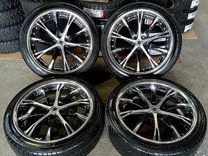 中古セット★WORKシュヴァートSC4★EXE★245/40R20★RAV4/アウトランダー等　4本セット