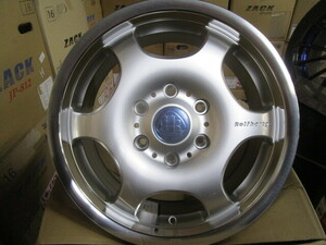 ★【Ｋ】新品ホイール4本★ロルフハルトゲ D6RSF BE★17X7.0J 6H139.7 インセット+38★200系ハイエース専用品★