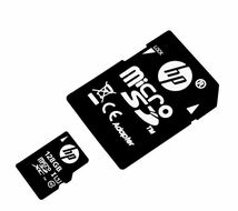 ★送料無料★ HP microSDXCカード 128GB UHS-I 対応 フルHD 超高速 HFUD128-1U1 (SDアダプター付く) ( 最大読出スピード 80MB/s) _画像2