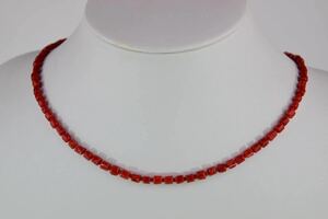 G16.. красный ..3.8×4.6(mm) коралл разрозненный серебряный 925 12g