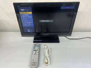 動作美品　Panasonic ビエラ 19インチ 液晶テレビ TH-L19C3-K　 リモコン付き パナソニック 2011年製