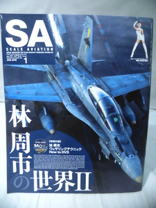 スケールアヴィエーション Vol.125 2019年1月号 特集 林周市の世界Ⅱ 特別付録 DVD付き(未開封)[1]A4311