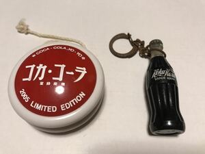 コカ・コーラ　ヨーヨー　キーホルダー　昭和　当時物　レトロ