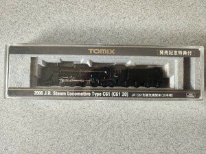 TOMIX C61 20　発売記念品のミニチュアサボ付