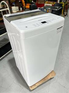 ★高年式★ Haier ハイアール 4.5kg洗濯機 JW-U45A 2023年 ホワイト シンプル 節水 スリム 一人暮らし 少量洗い 福島 郡山市★直接渡しOK★