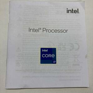 Intel CORE i7 13700F BOX 動作品 純正クーラー付属 サーマルグリスおまけの画像4